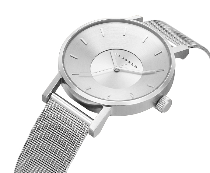 Volare Silver / Mesh Strap