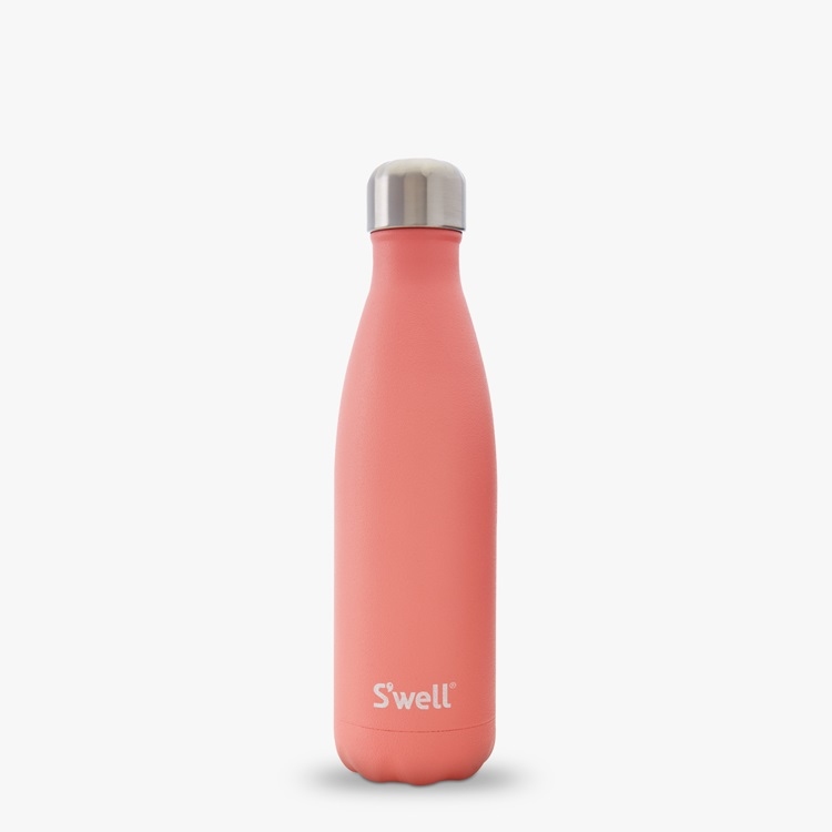 S'well Stone-Rose quartz-17oz 美國時尚不鏽鋼保冷.保溫瓶(500ml)