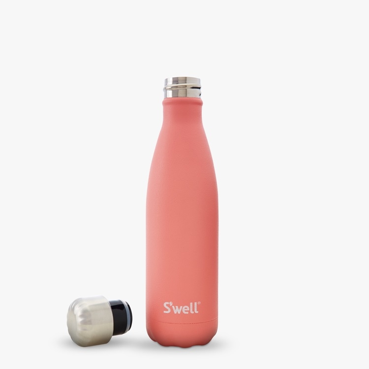 S'well Stone-Rose quartz-17oz 美國時尚不鏽鋼保冷.保溫瓶(500ml)