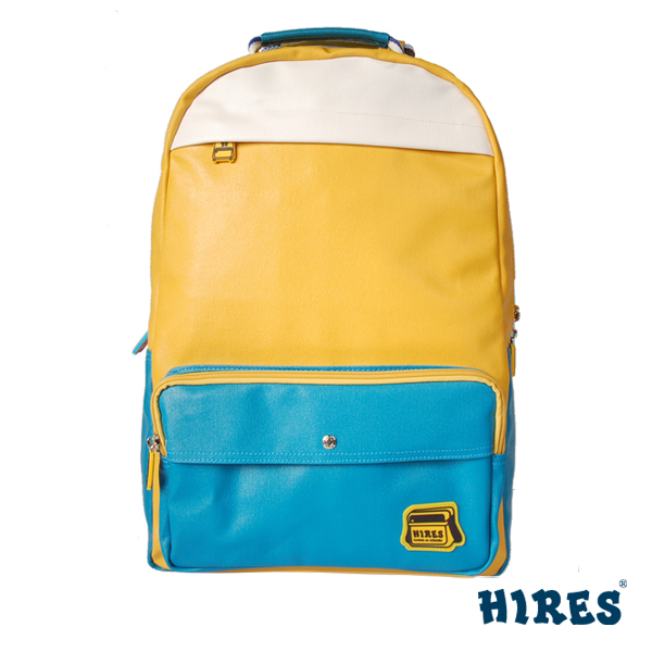 【HIRES】三拼系列彩色織帶-後背包