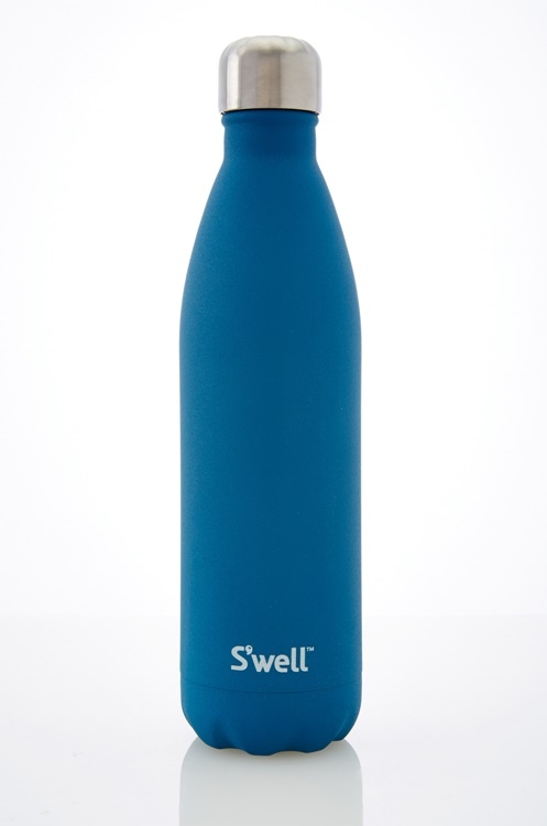 S'well Stone-Blue tourmaline-25oz 美國時尚不鏽鋼保冷.保溫瓶(750ml)