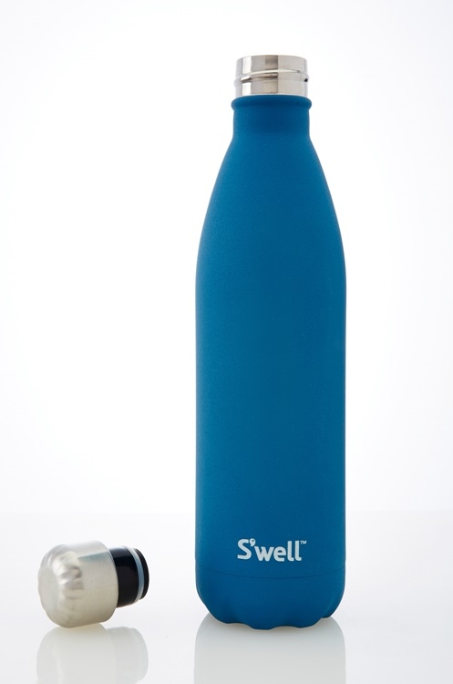 S'well Stone-Blue tourmaline-25oz 美國時尚不鏽鋼保冷.保溫瓶(750ml)