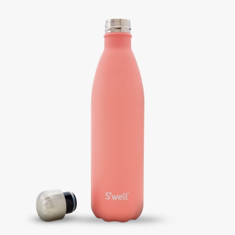 S'well Stone-Rose quartz-25oz 美國時尚不鏽鋼保冷.保溫瓶(750ml)
