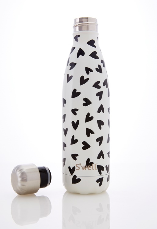 S'well Love-Dark Hearted-17oz 美國時尚不鏽鋼保冷.保溫瓶(500ml)