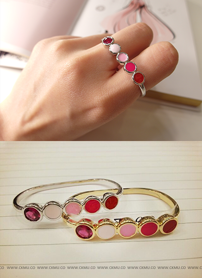 [現貨] 《製作人》五彩兩指戒