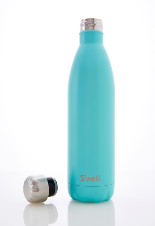 S'well Satin -Turquoise Blue 25oz(750ml)