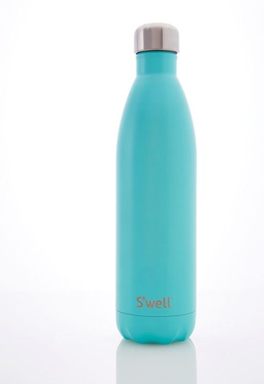 S'well Satin -Turquoise Blue 25oz(750ml)