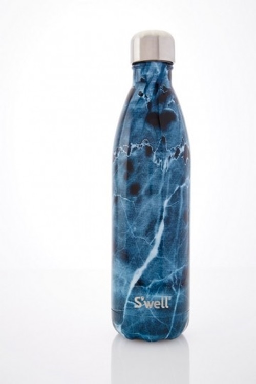 S'well Elements-Blue Marble-25oz 美國時尚不鏽鋼保冷.保溫瓶(750ml)