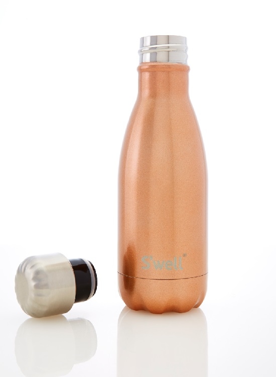 S'well Glitter-Orange sherbet-9oz 美國時尚不鏽鋼保冷.保溫瓶(260ml)