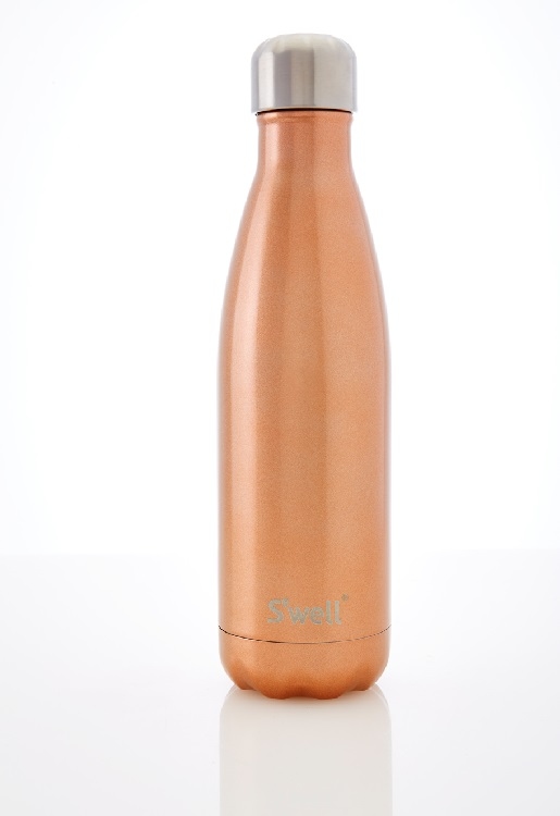 S'well Glitter-Orange sherbet-17oz 美國時尚不鏽鋼保冷.保溫瓶(500ml)