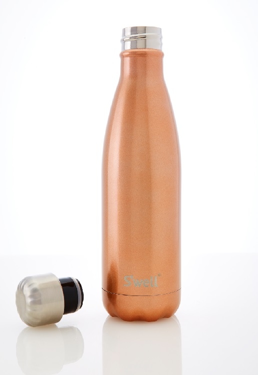 S'well Glitter-Orange sherbet-17oz 美國時尚不鏽鋼保冷.保溫瓶(500ml)