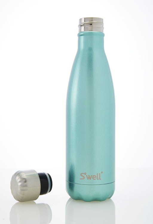 S'well Glitter-Sweet mint-17oz 美國時尚不鏽鋼保冷.保溫瓶(500ml)