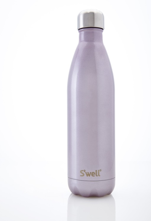 S'well Glitter-Pink Champagne-25oz 美國時尚不鏽鋼保冷.保溫瓶(750ml)