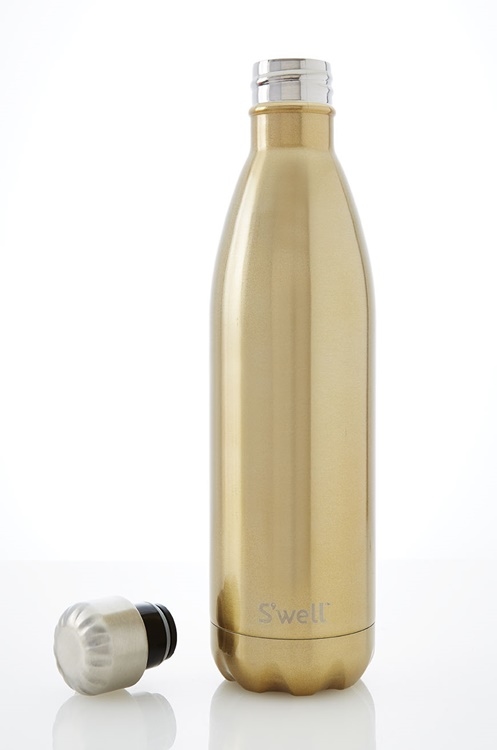 S'well Glitter-Sparkling champagne-25oz 美國時尚不鏽鋼保冷.保溫瓶(750ml)