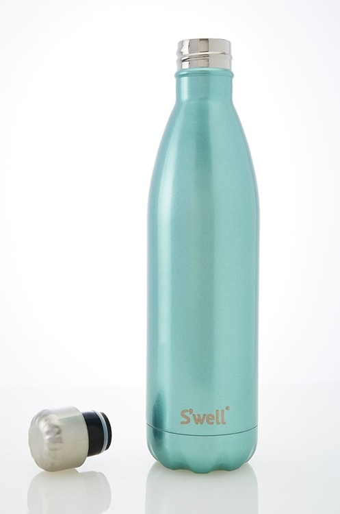S'well Glitter-Sweet mint-25oz 美國時尚不鏽鋼保冷.保溫瓶(750ml)