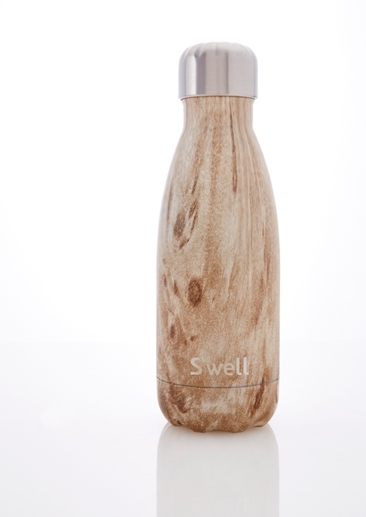 S'well Wood-Blonde Wood-9oz-美國時尚不鏽鋼保冷.保溫瓶(260ml)