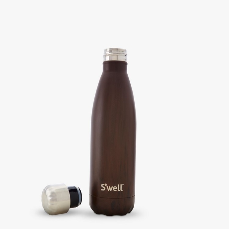 S'well Wood-Burlwood-17oz-美國時尚不鏽鋼保冷.保溫瓶(500ml)