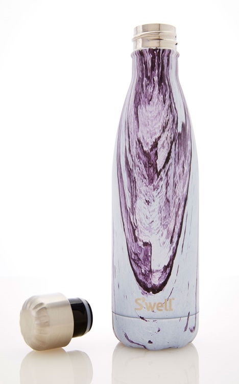 S'well Wood-Lily Wood-17oz-美國時尚不鏽鋼保冷.保溫瓶(500ml)
