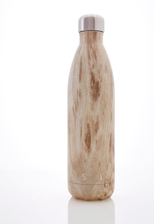 S'well Wood-Blonde Wood-25oz-美國時尚不鏽鋼保冷.保溫瓶(750ml)
