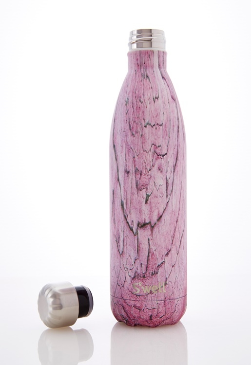S'well Wood-Cabana-25oz-美國時尚不鏽鋼保冷.保溫瓶(750ml)