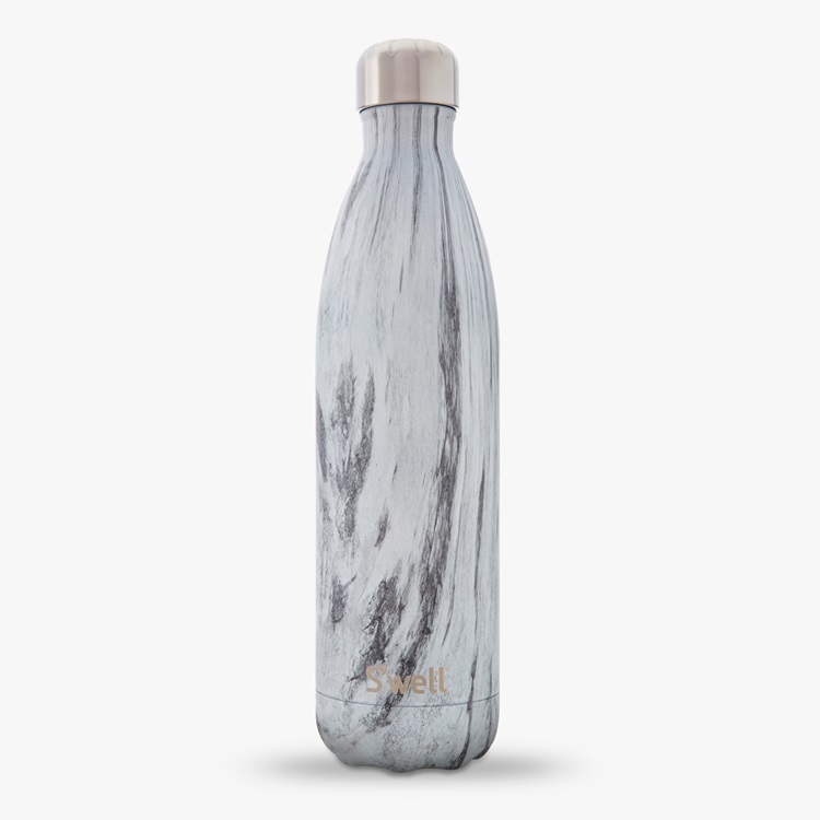 S'well Wood-Birchwood-25oz-美國時尚不鏽鋼保冷.保溫瓶(750ml)