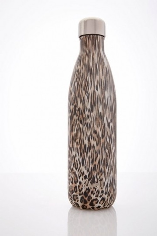 S'well Textile-Khaki Cheetah 25oz(750ml)