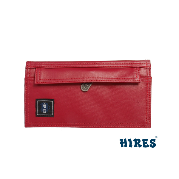 【HIRES】大都會系列-皮夾(紅色)