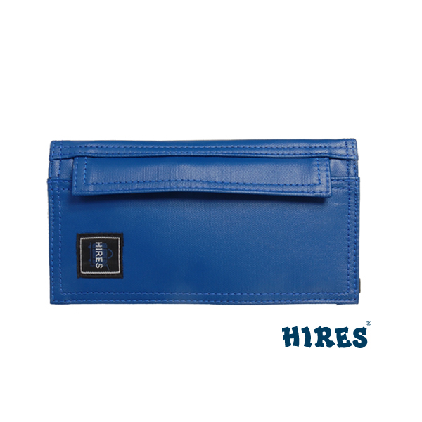 【HIRES】大都會系列-皮夾(藍色)