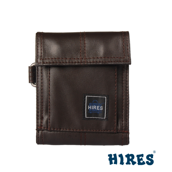 【HIRES】大都會系列-皮夾(咖啡)