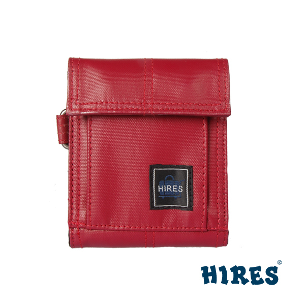 【HIRES】大都會系列-皮夾(紅色)
