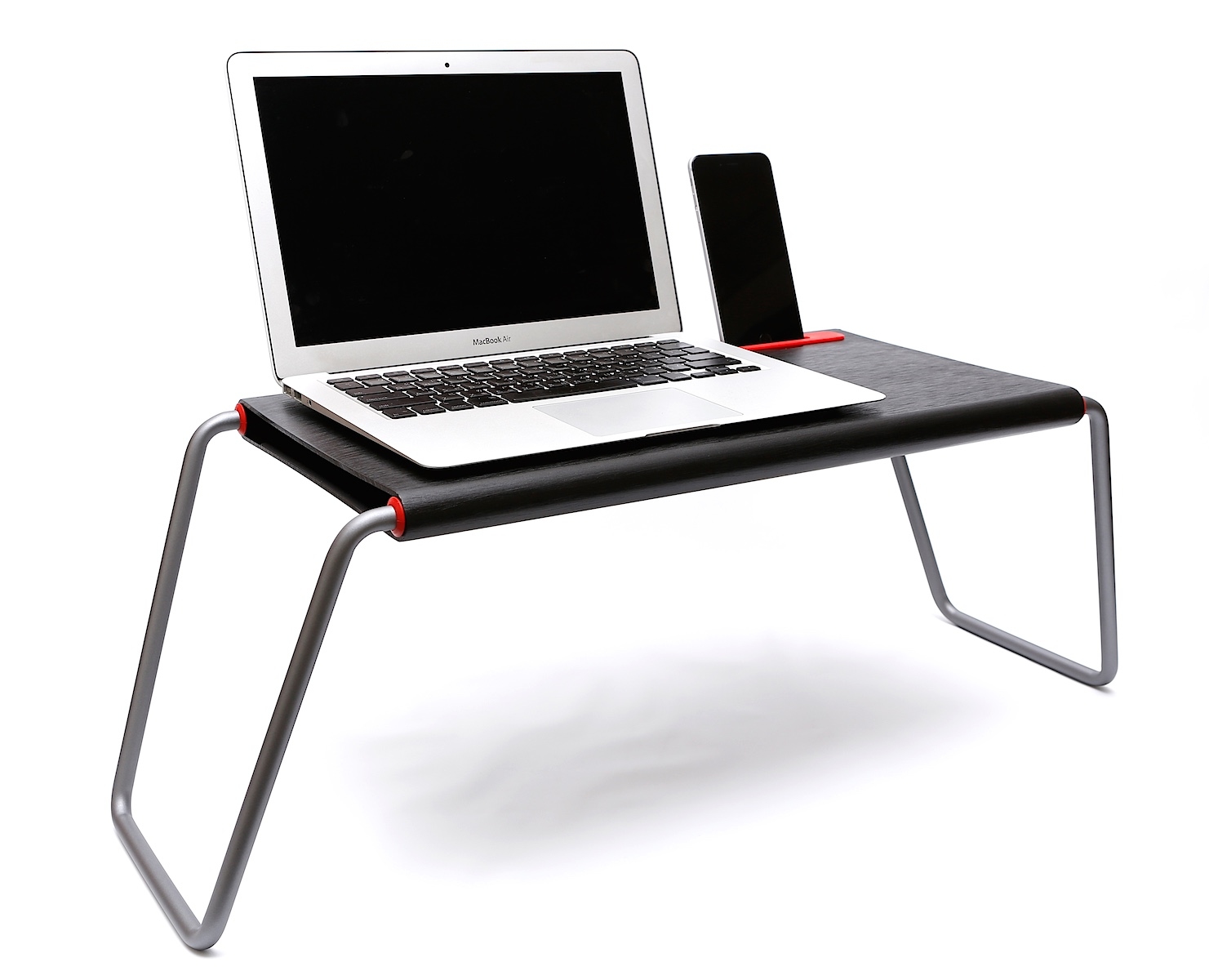 PlayTable - 木質多功能行動桌板．ECO Free環保稻殼木(黑色)