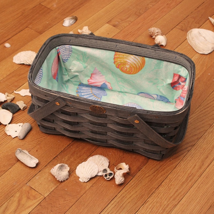 Seashell Shopper-貝殼購物籃(附襯)