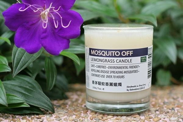 香茅驅蚊香薰蠟燭 MOSQUITO OFF – LEMON GRASS CANDLE 200G