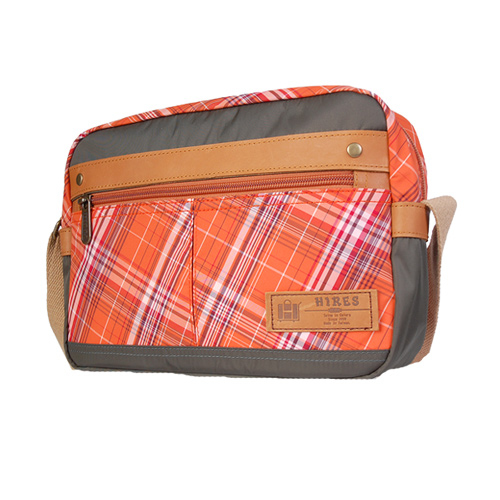 【HIRES】黃昏鐵匠系列-斜背包(橘色)
