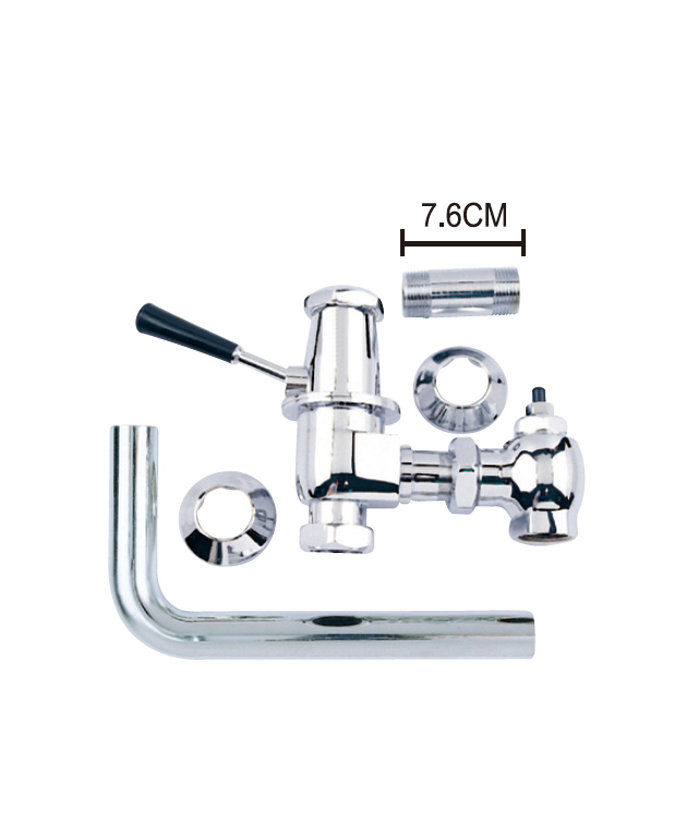 凱薩 手壓沖水凡而(快沖馬桶用)BF448