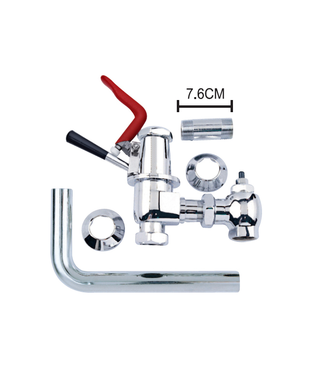 凱薩 手壓沖水凡而(快沖馬桶用)BF448D