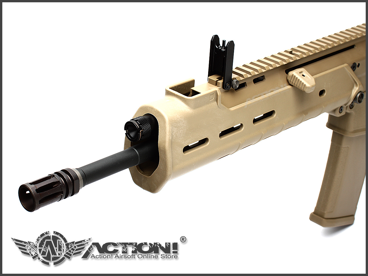 KSC/KWA - PTS MASADA AIRSOFT GBB Rifle (FDE)
