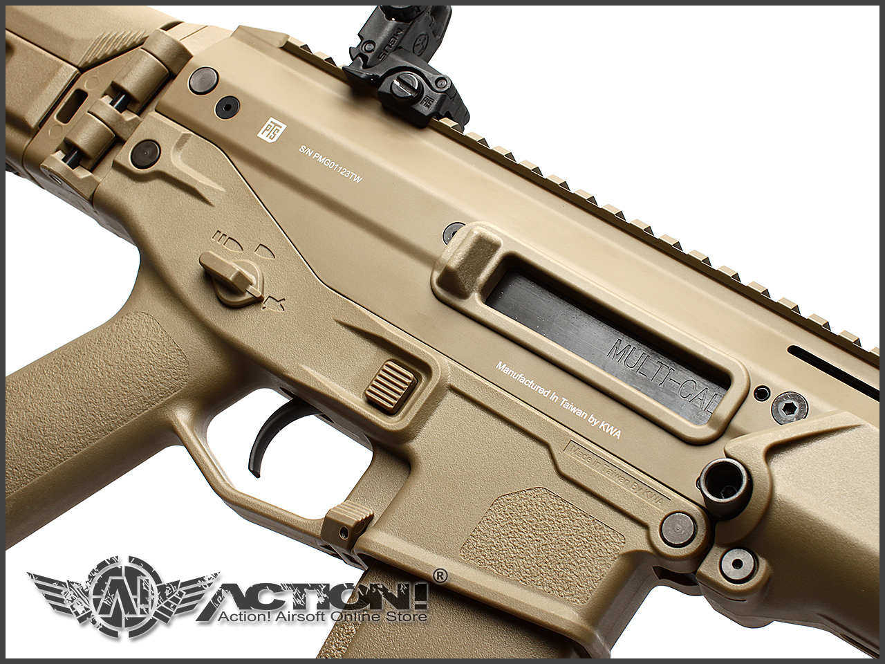 PTS-MASADA AIRSOFT GBB Rifle (FDE) PTS-MASADA AIRSOFT GBB Rifle (FDE)
