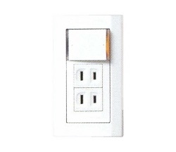 國際牌 DECO LITE一開關二插座 WTDFP4366