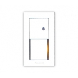 國際牌 DECO LITE 一開關一電鈴押扣附蓋板 WTDFP4309