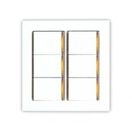 國際牌 DECO LITE 六開附蓋板(大面板開關) WTDFP5652K