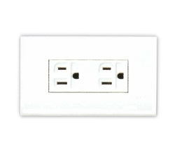 國際牌 DECO LITE 接地雙插座 WTDFP15123