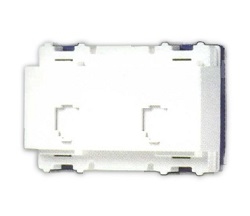 國際牌 DECO LITE 電話雙插座(6極2芯) WNF2262W