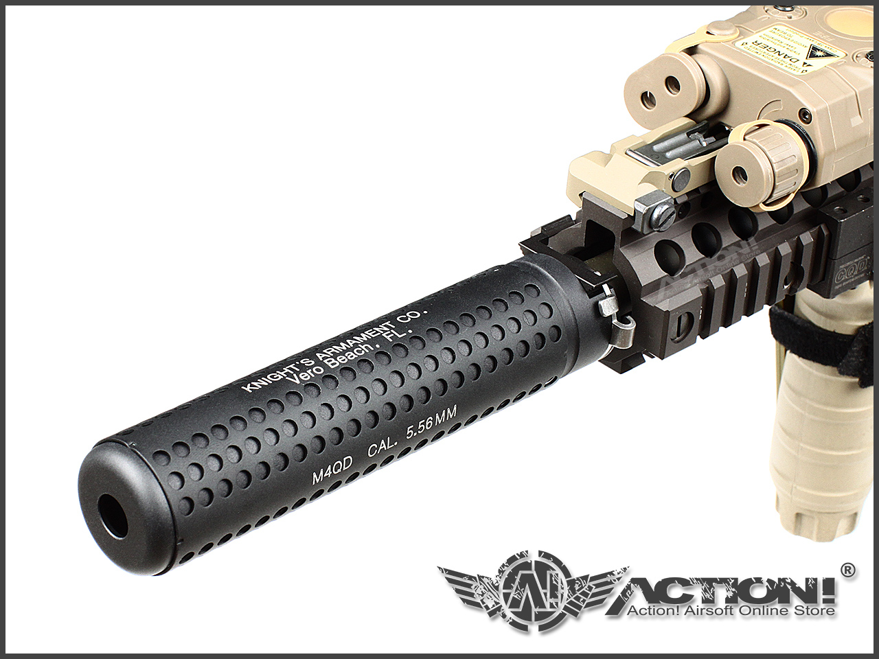 VFC - KAC 556 QDSS-NT4 Style AIRSOFT Suppressor（14mm CC