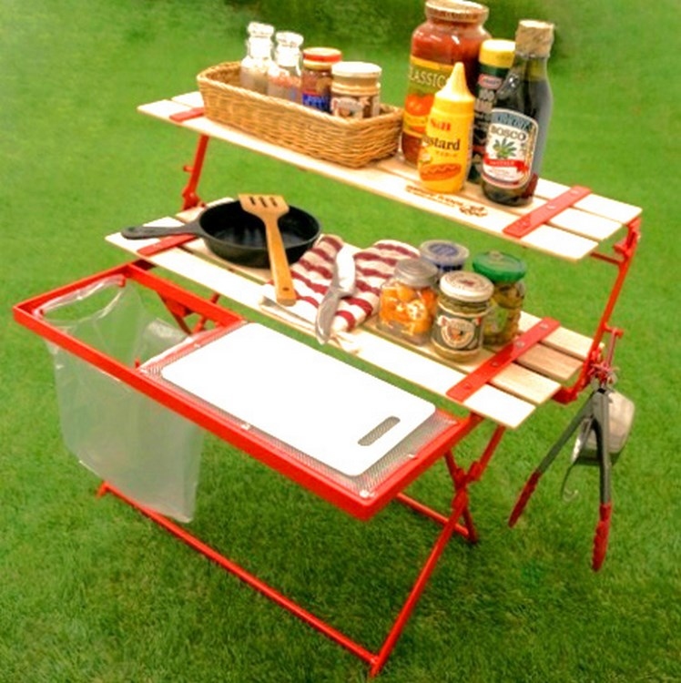 2Way Kitchen Rack&Table Low Style 二層廚房變形調理低架桌