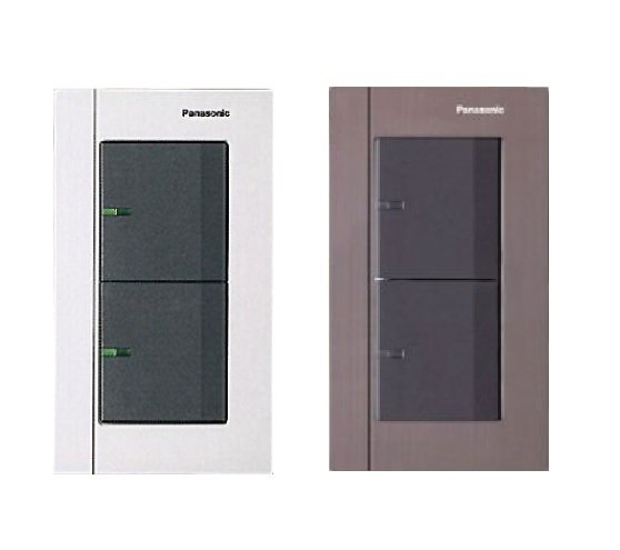 國際牌 GLATIMA 三路用雙開附蓋板 WTGFP5252S/WTGFP5252A