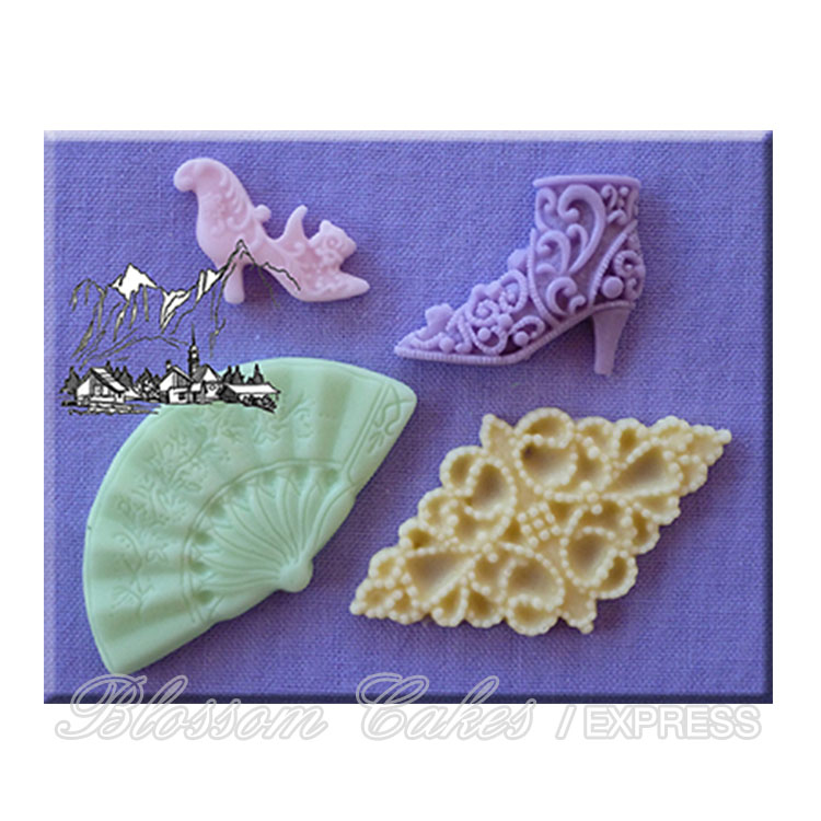 'Vintage' Sugarcraft Silicone Mould