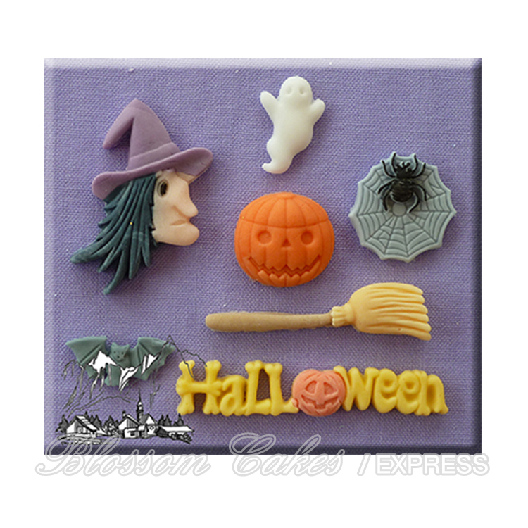 'Halloween' Sugarcraft Silicone Mould