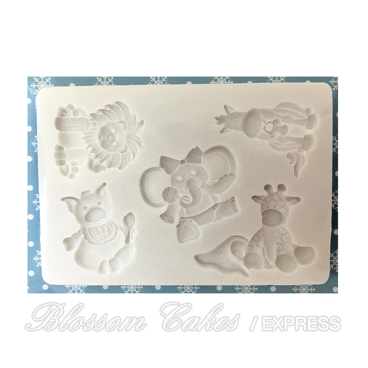 'Baby Animals' Sugarcraft Silicone Mould