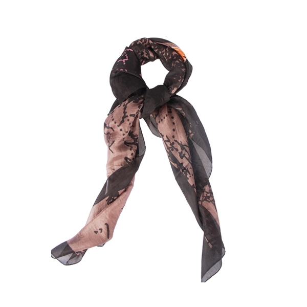 【Amarco】純絲信件方巾